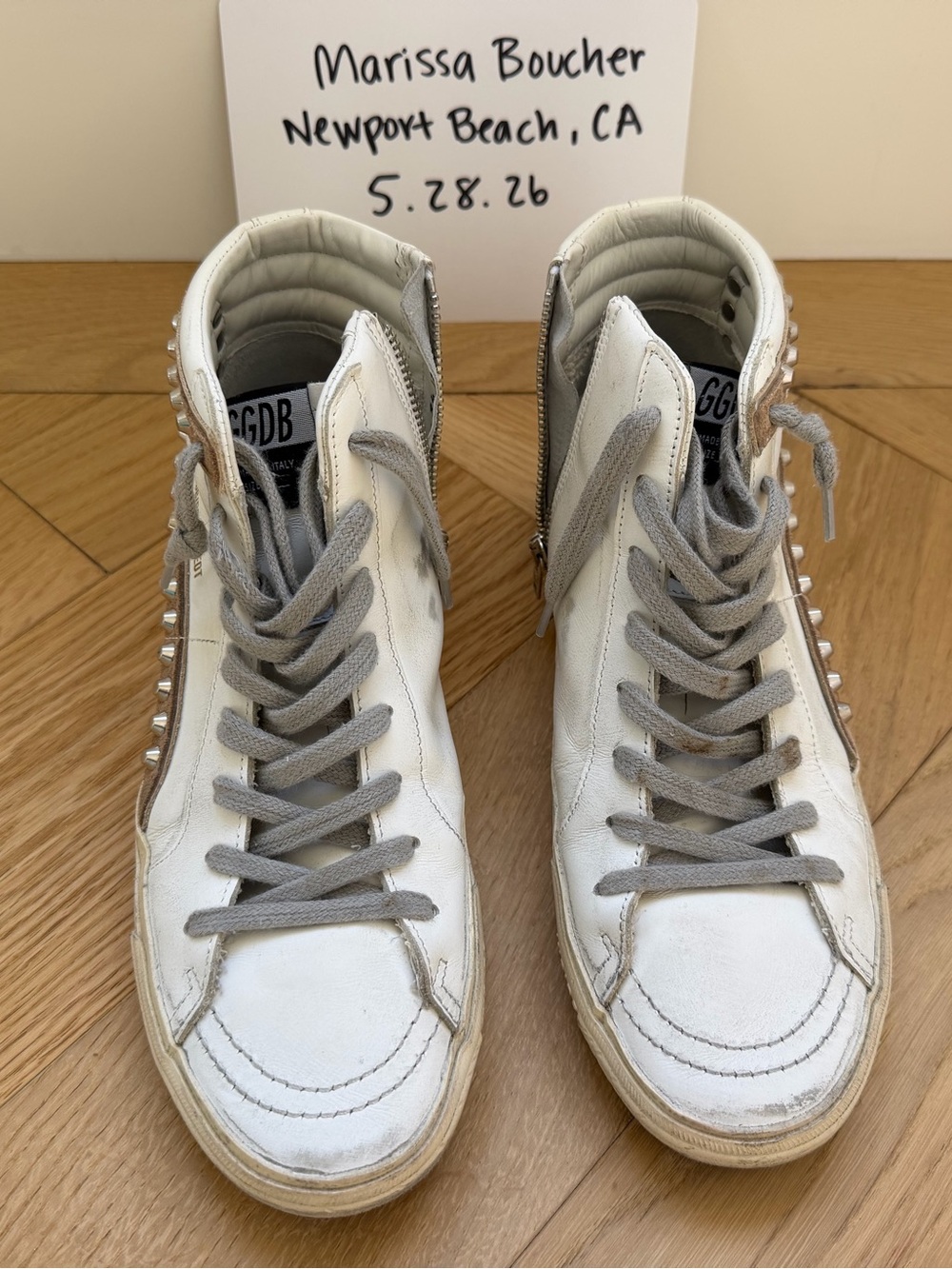Golden Goose Private Edition Slide High Top
Sneakers EUC - Picture 2 of 16